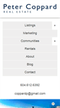 Mobile Screenshot of petercoppard.com